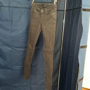 Charcoal grey citizens of humanity skinny jeans